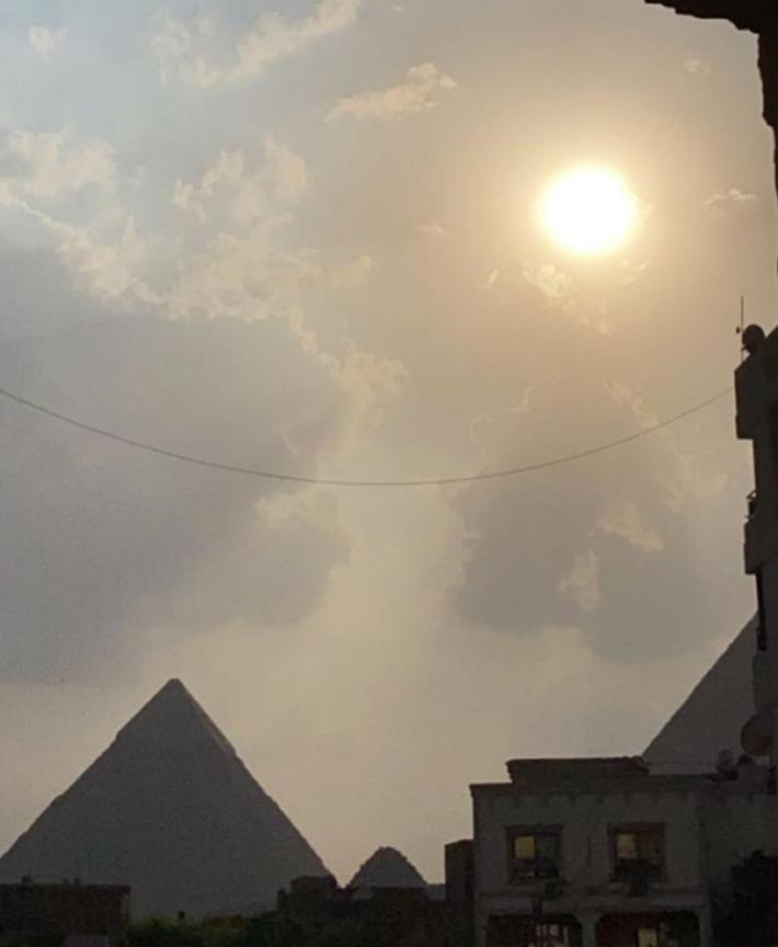 Asma Pyramids View Hotel Kafret el-Gabal Екстериор снимка